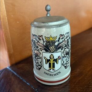 King  Western Germany Beer Stein